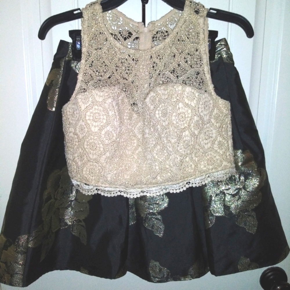 2 pc formal dress
